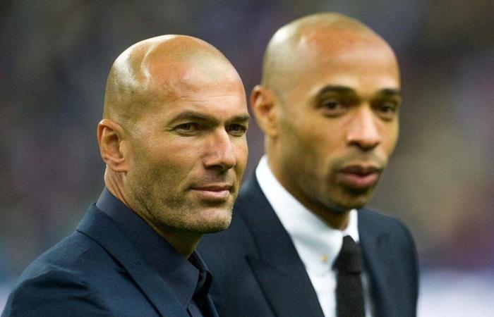 EdF: Henry does not touch the Zidane legend