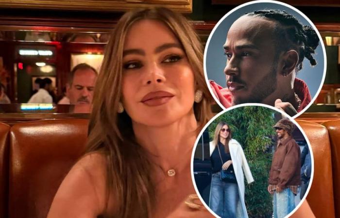 Romance in sight?: Did Sofia Vergara fall for Lewis Hamilton?