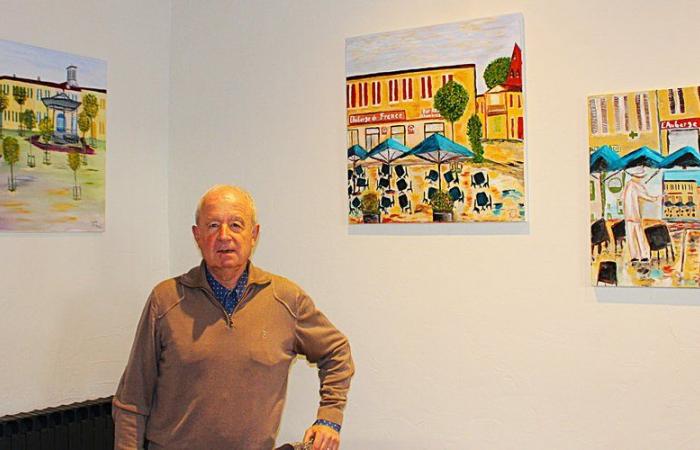 The paintings of Philippe Abadie on exhibition in Seissan