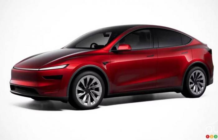 An updated version of the Tesla Model Y appears in China – L’annual de l’automobile