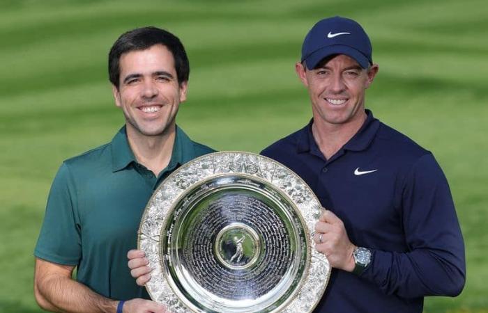 Rory McIlroy, voted golfer of the year, gives his opinion on his protégé, Tom McKibbin, announced on LIV Golf