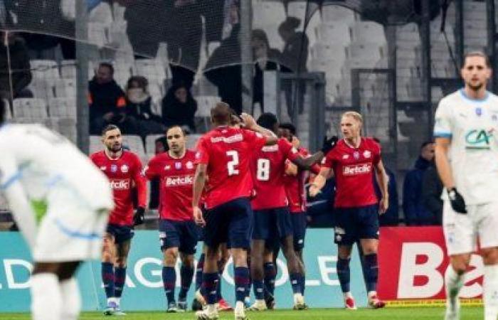 End of the adventure for OM after their defeat against Lille