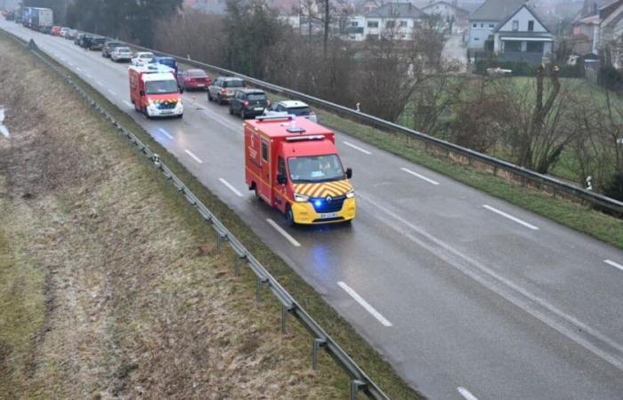 chaotic traffic in the region, one dead in Bas-Rhin