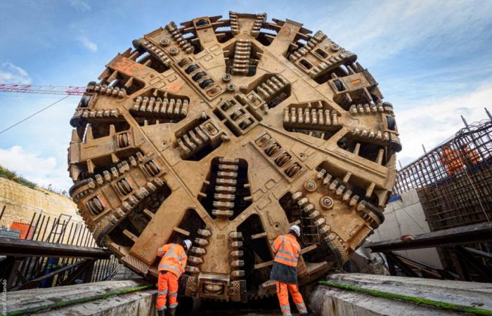 The future Paris metro station in Val-d'Oise open to the public