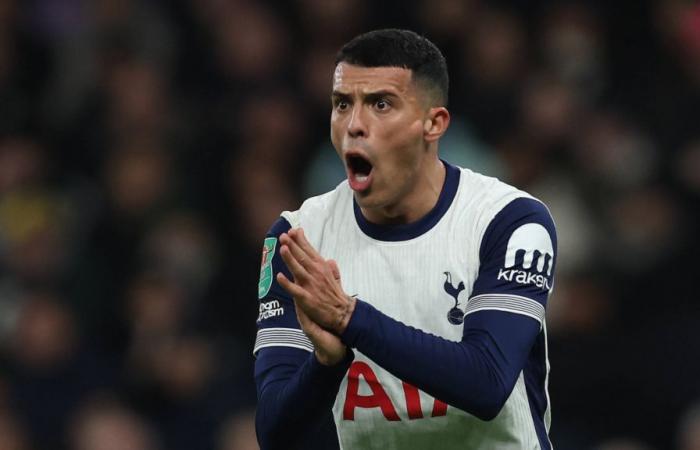 Pedro Porro humiliated as Arsenal star makes ‘mess’ of Tottenham man in first half