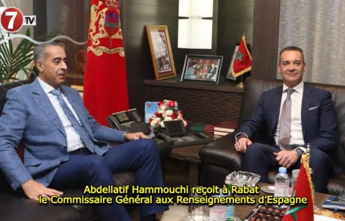 Abdellatif Hammouchi receives the Spanish Commissioner General for Intelligence in Rabat – Le7tv.ma