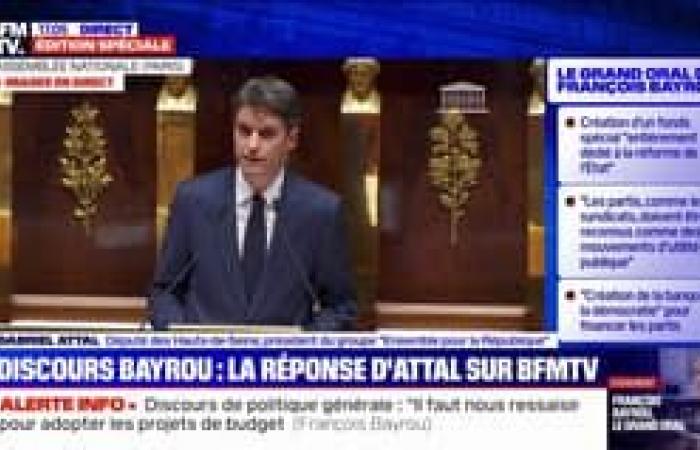 the sentence of Minister François Rebsamen makes Jordan Bardella react