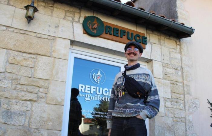 The Guifettes refuge, a nesting box for migratory cyclists in Deux-Sèvres