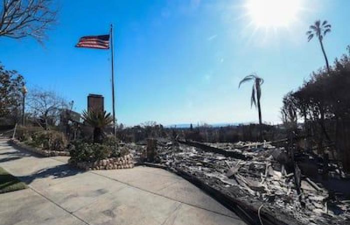 IN PICTURES | Fires in Los Angeles: wind gusts of up to 110 km/h threaten to fan the fires