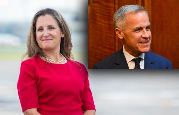 PLC leadership race: two-way fight to be expected between Chrystia Freeland and Mark Carney