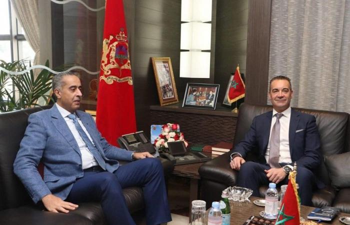 Abdellatif Hammouchi receives the Spanish Commissioner General of Information in Rabat