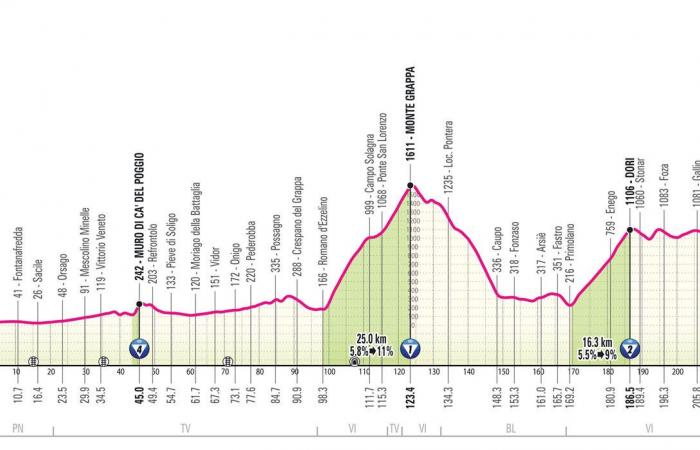 Giro d'Italia 2025: the profile of the 21 stages