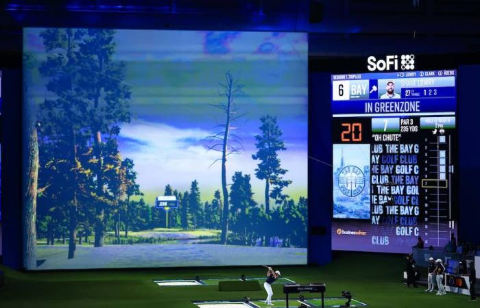 Tiger Woods Takes the Stage in a Wacky Virtual Golf Party in Florida