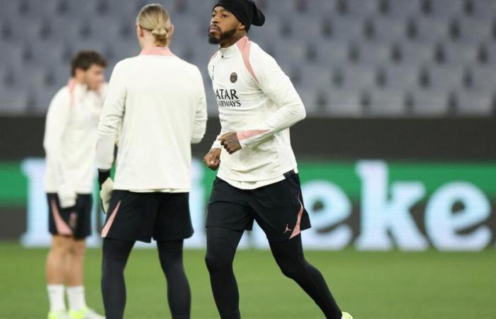 Presnel Kimpembe (finally) in the group of a diminished PSG