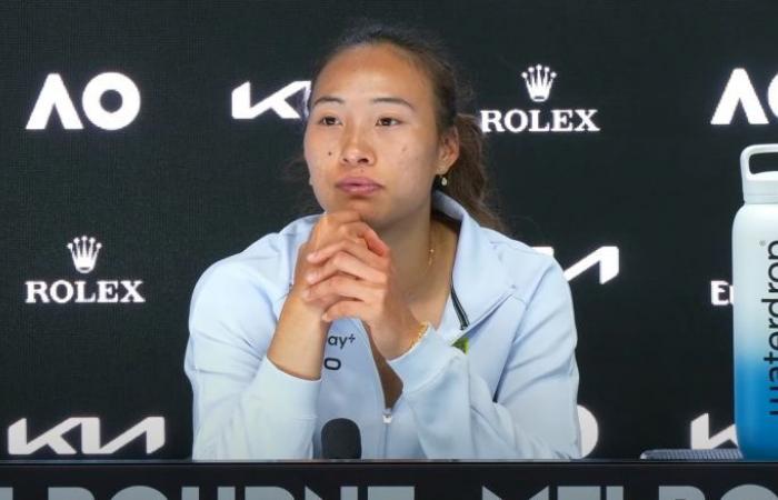 Tennis. Australian Open – Qinwen Zheng KO: “I had problems after the WTA Finals”