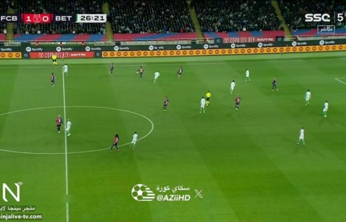 WATCH: Jules Kounde doubles Barcelona advantage over Real Betis