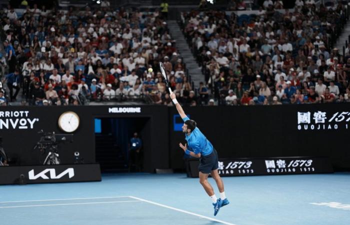 What Novak Djokovic said to Jaime Faria while at the net after beating him at the Australian Open