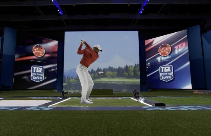 Tiger Woods Takes the Stage in a Wacky Virtual Golf Party in Florida