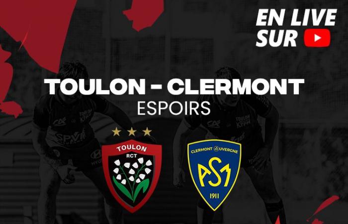 Hopes: the match against Clermont to follow on YouTube! – Rugby Club Toulonnais