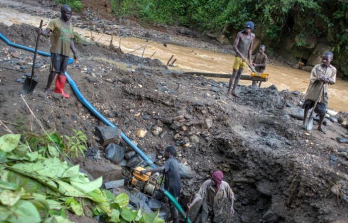 Prison closed for three Chinese arrested with gold bars in the DRC