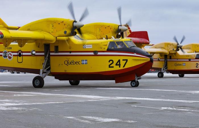 Fires near Los Angeles | Two Quebec planes go into combat in California