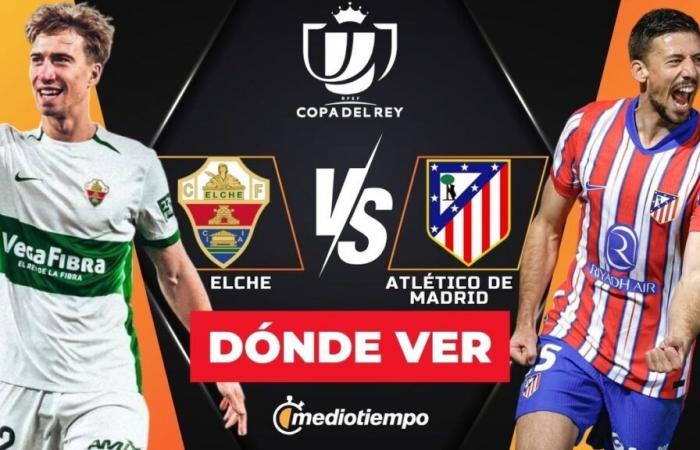 Where and at what time to watch Elche vs Atlético de Madrid LIVE