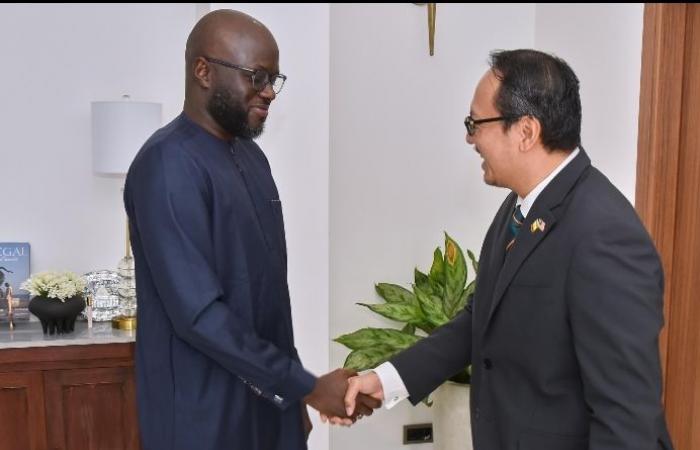 National Assembly-Strengthening diplomatic and parliamentary relations: President El Malick Ndiaye grants audiences to the ambassadors of the United Arab Emirates, Malaysia and Cape Verde