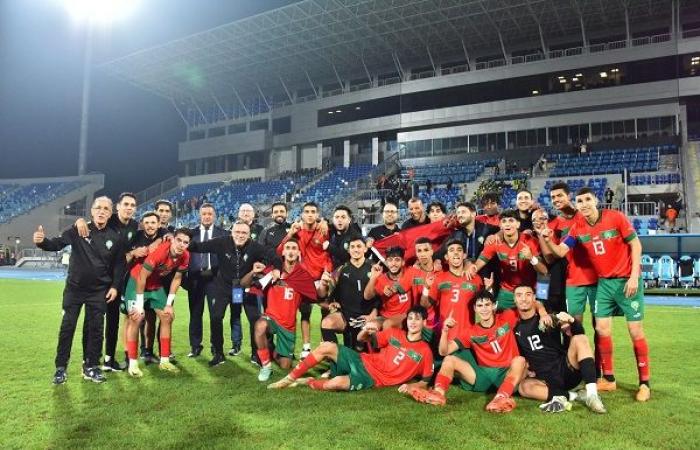 A U20 player from Morocco away from the field for several months