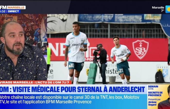 Marseille turnaround on Wednesday January 15 – OM: medical examination for Sternal in Anderlecht – BFM Marseille