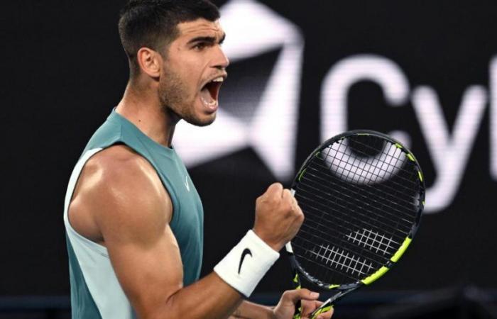 Historic beating by Alcaraz at the Australian Open