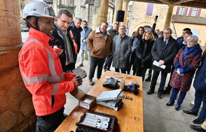 Dordogne. Towards the end of the deployment of optical fiber in Périgord