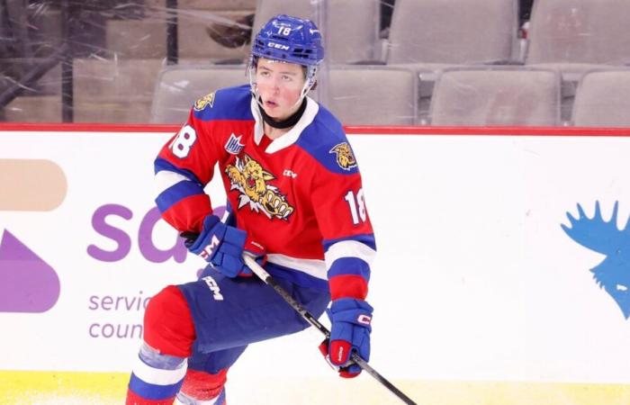 Caleb Desnoyers, top QMJHL prospect heading into the draft