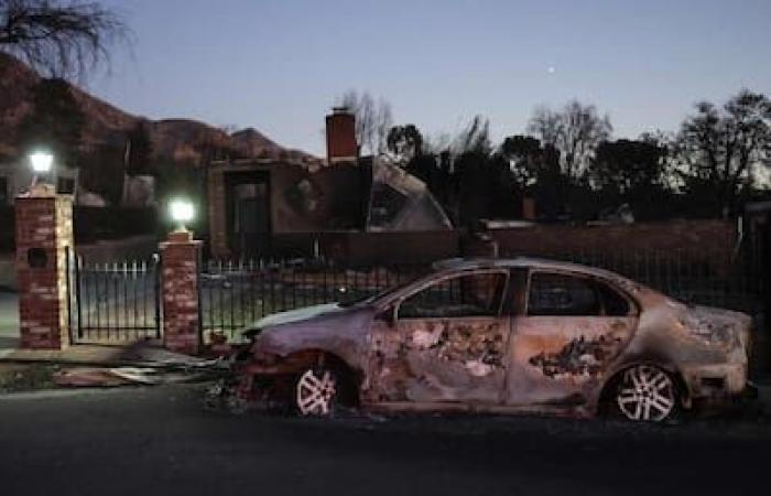 IN PICTURES | Fires in Los Angeles: wind gusts of up to 110 km/h threaten to fan the fires