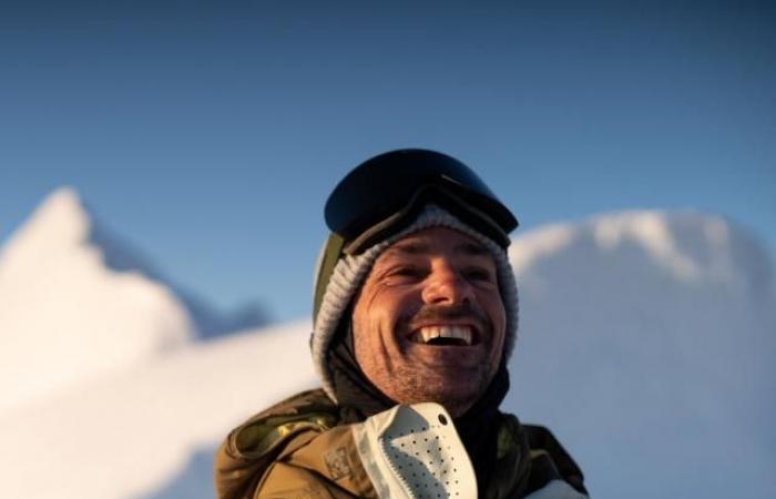 Snowboarder Mathieu Crépel, 30 years later in Greenland with his documentary Qivitoq