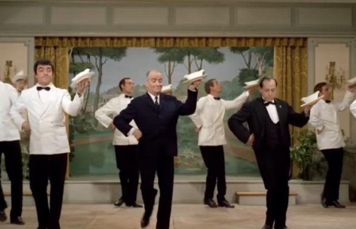 no Louis de Funès fan has managed to find out if these 5 images come from the Wing or the Thigh or the Grand Restaurant