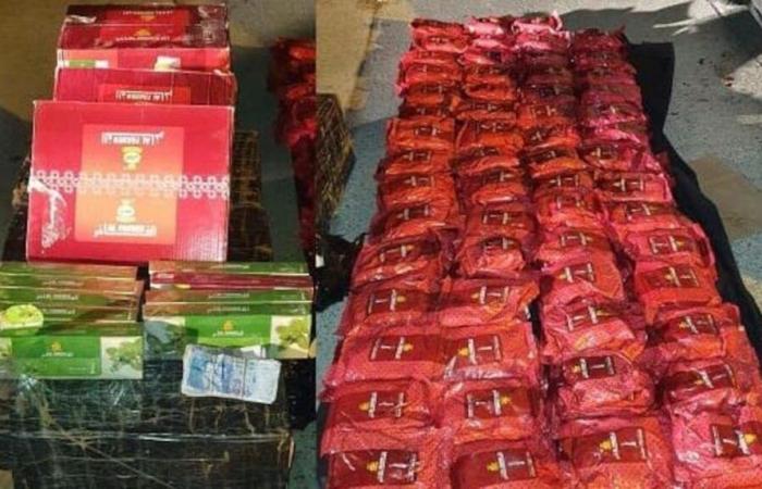 Customs foils the smuggling of 452 kilos of “molasses” in Martil