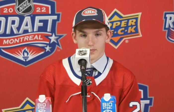 The Canadian has drafted the two best players available in 2022, according to Mathias Brunet