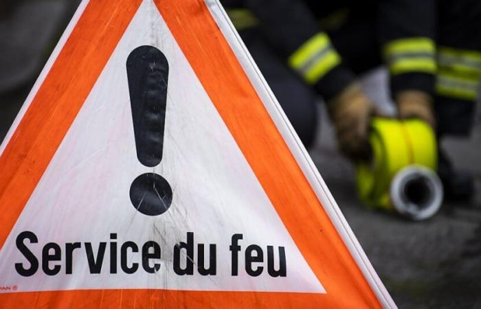 Around twenty people evacuated in Visp following a fire