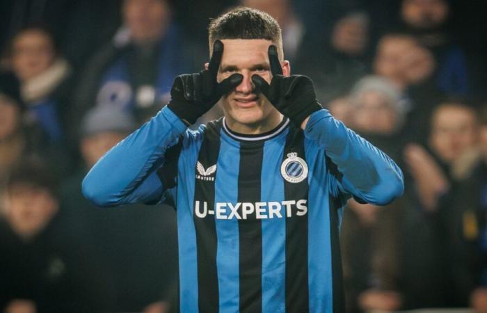 Croky Cup: Club Bruges wins against Genk and takes a slight advantage for the semi-final return