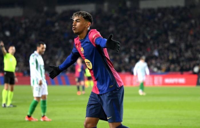 Lamine Yamal, in 'jogo bonito' mode against Betis in the Copa del Rey: “Is it the fusion of Messi and Neymar?” | Soccer