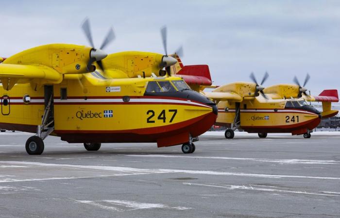 Forest fires | Two Quebec planes go into combat in California