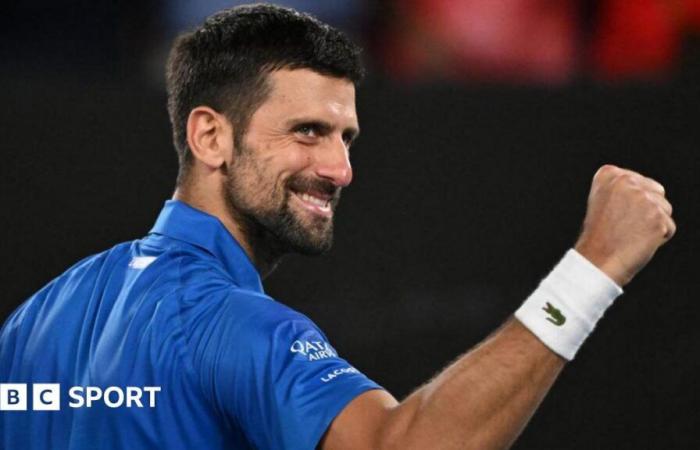 Australian Open 2025 results: Novak Djokovic breaks Roger Federer record with win over Jaime Faria