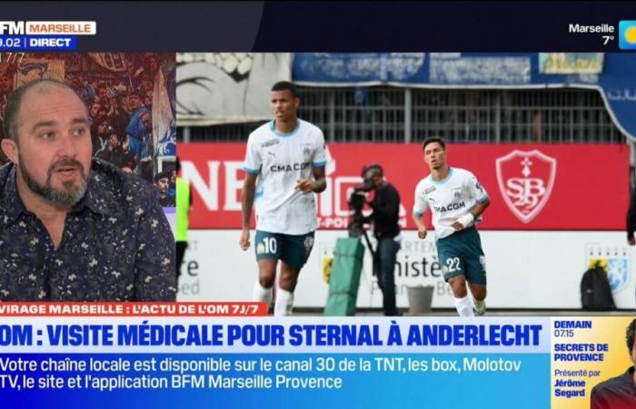 Marseille turnaround on Wednesday January 15 – OM: medical examination for Sternal in Anderlecht – BFM Marseille