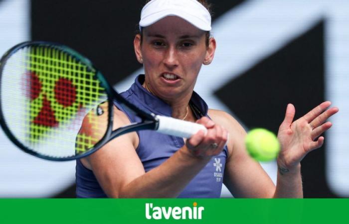 There are already no more Belgians at the 2025 Australian Open: Elise Mertens eliminated by Jessica Pegula in the 2nd round