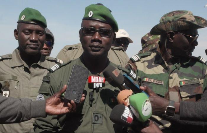 Birds are indicators of the quality of wet water habitats, recalls Colonel Ibrahima GUÈYE