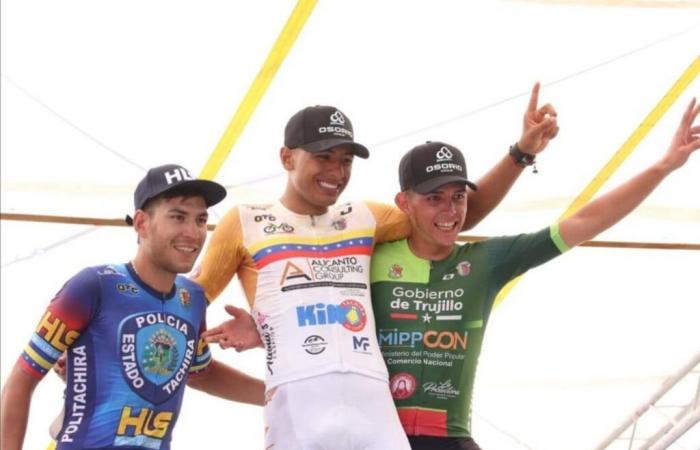 Arlex Mendez wins the 3rd stage of the Vuelta al Tachira