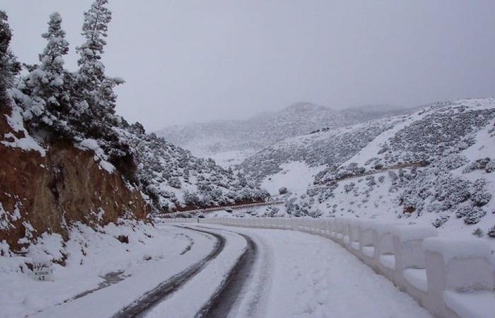 Cold snap and snowfall in several regions of Morocco