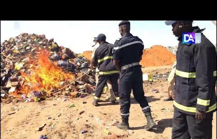 TOUBA- Large-scale incineration of products – KoldaNews