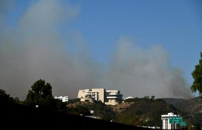 why the Getty Center was spared