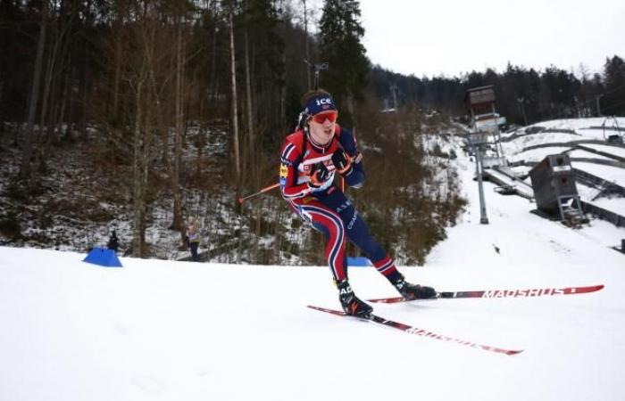 Vebjoern Soerum wins the Ruhpolding individual ahead of Émilien Claude